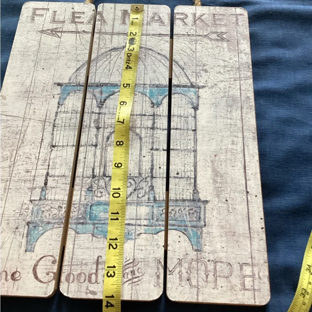 Shabby chic Flea Market bird cage 11 wall‎ art - Picture 3 of 7